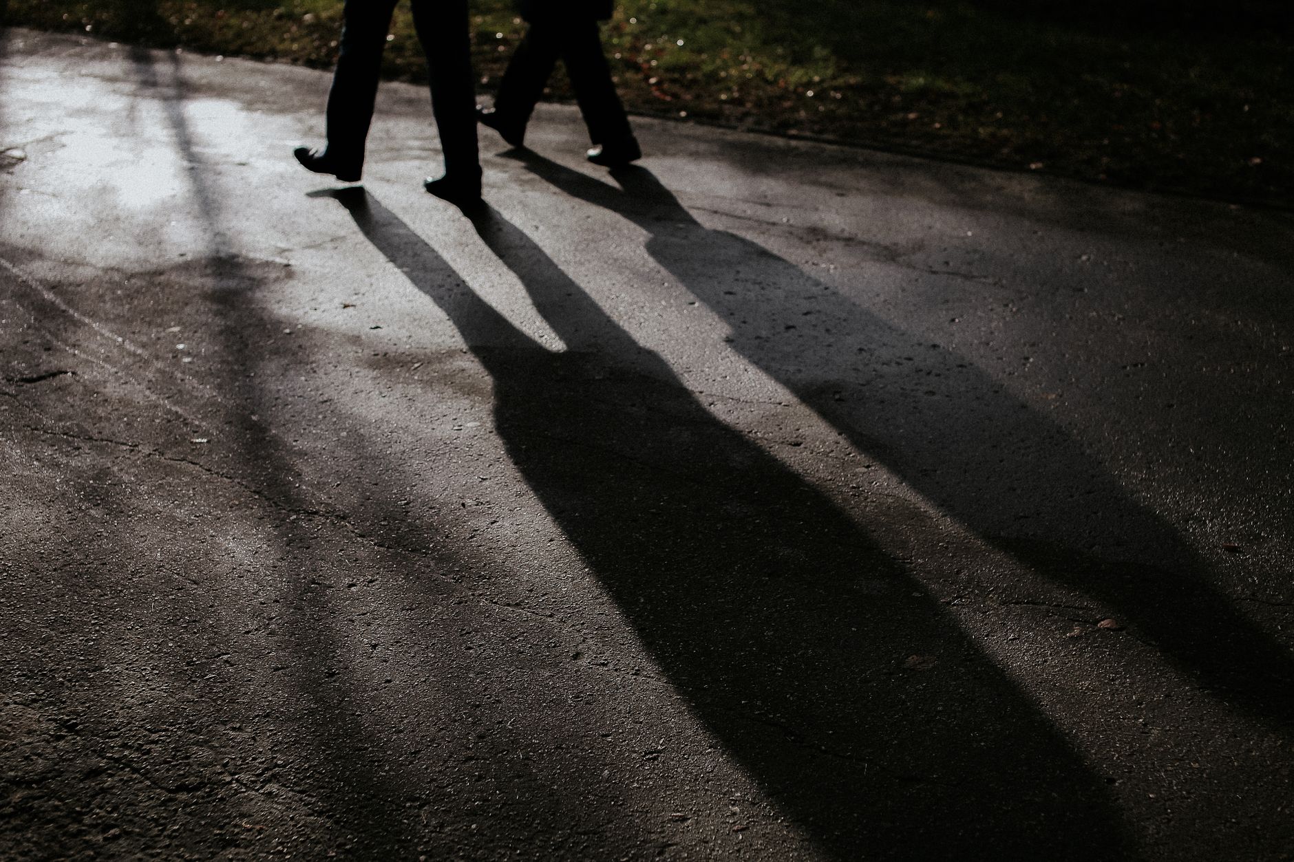 The Curious Case of the Anticlockwise Stroll