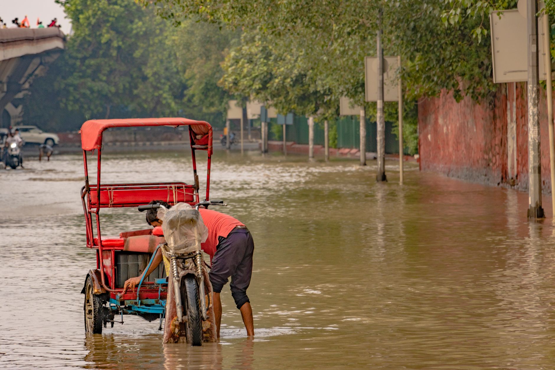 Nepal Floods Turn Bank Locker into Bizarre Crime Scene