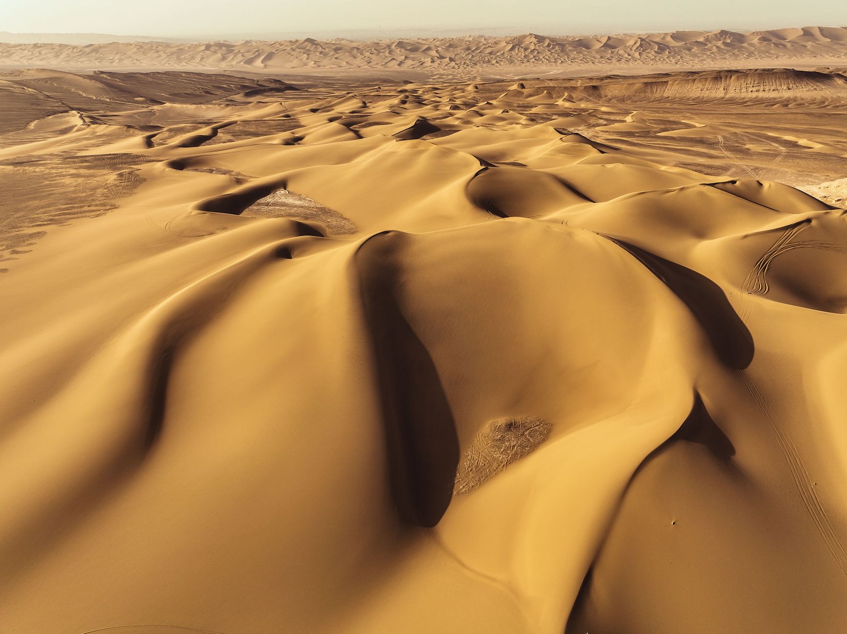Drones Bring Life to China's Taklamakan Desert