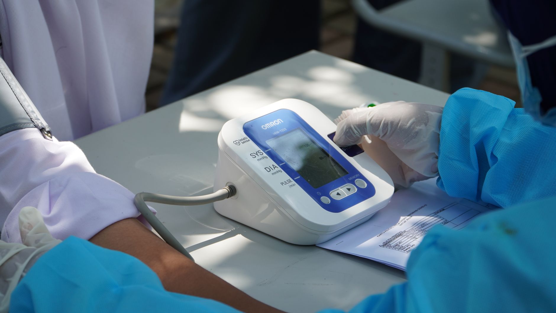 Local Community Benefits from Free Health Screening Camp