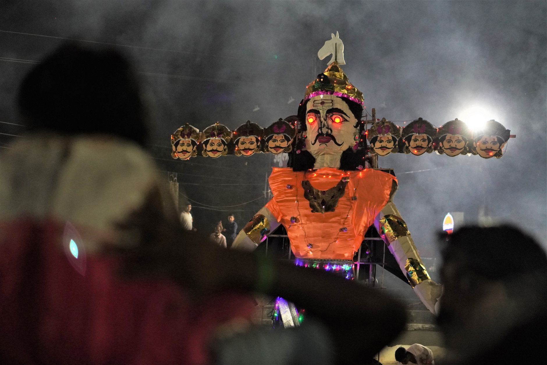 Titarpur's Ravana Effigies Reflect Delhi's Political Undercurrents