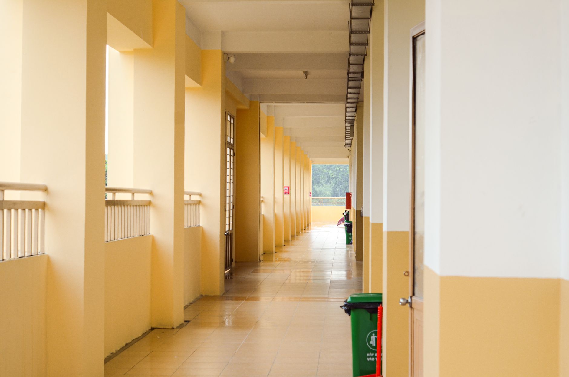 School in Minister's Home Turf Becomes a Dumping Ground