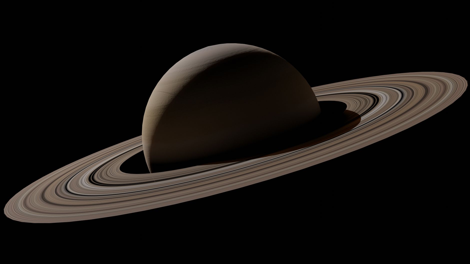 Hubble Unveils Mysterious Decagon at Saturn's South Pole