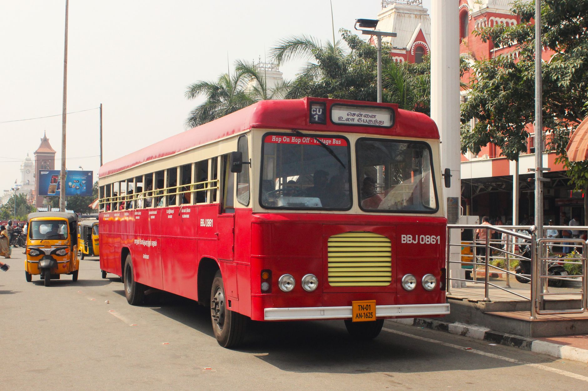 Political Slogans Hack Tamil Nadu Bus Signs Once More