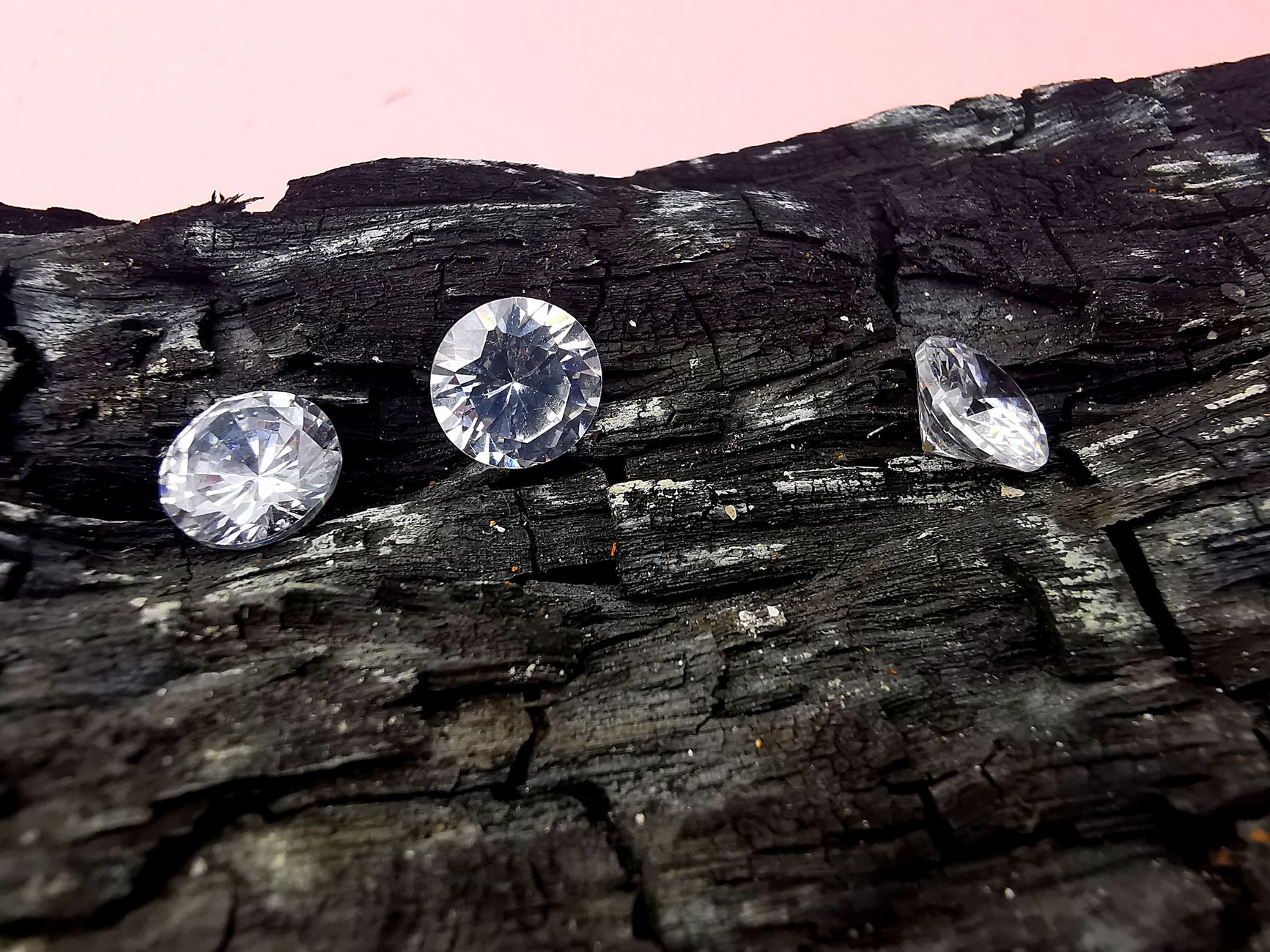 Diamonds Melted at Stellar Temperatures Reveal Unusual Behaviour