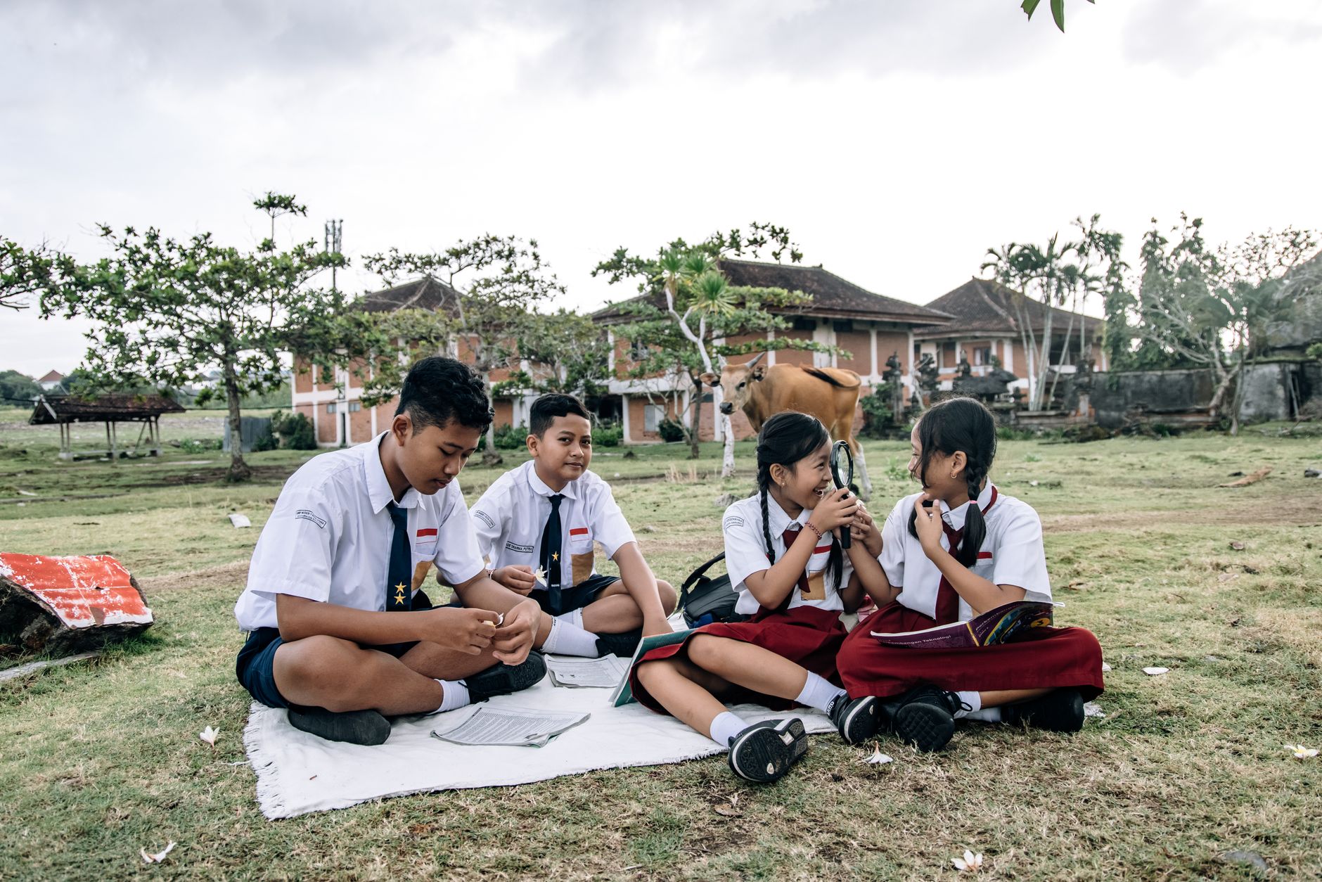Indonesian School Transforms Nature into a Living Classroom