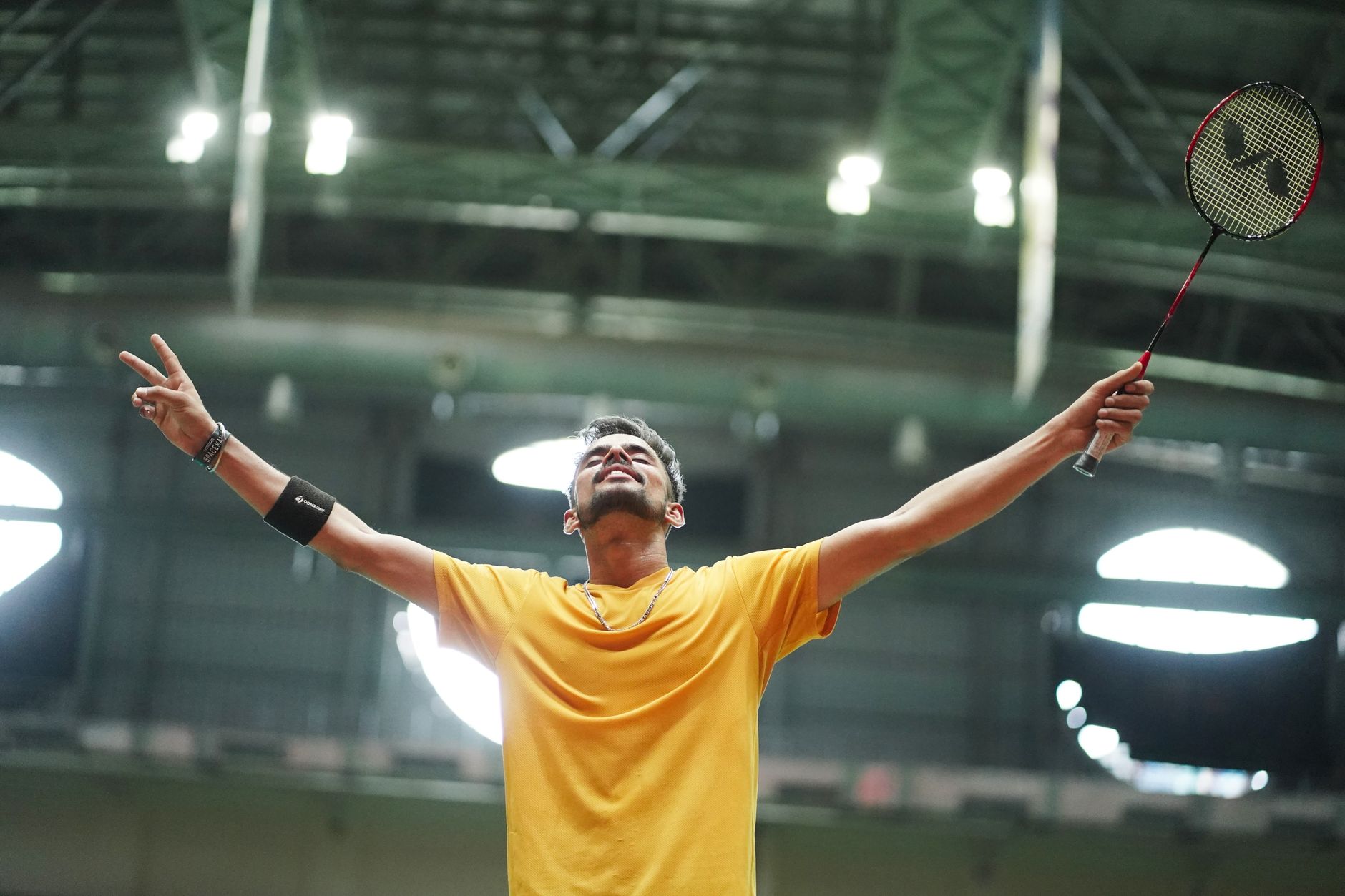 Ayush Shetty Upsets World Champion Shi Yuqi in New Delhi