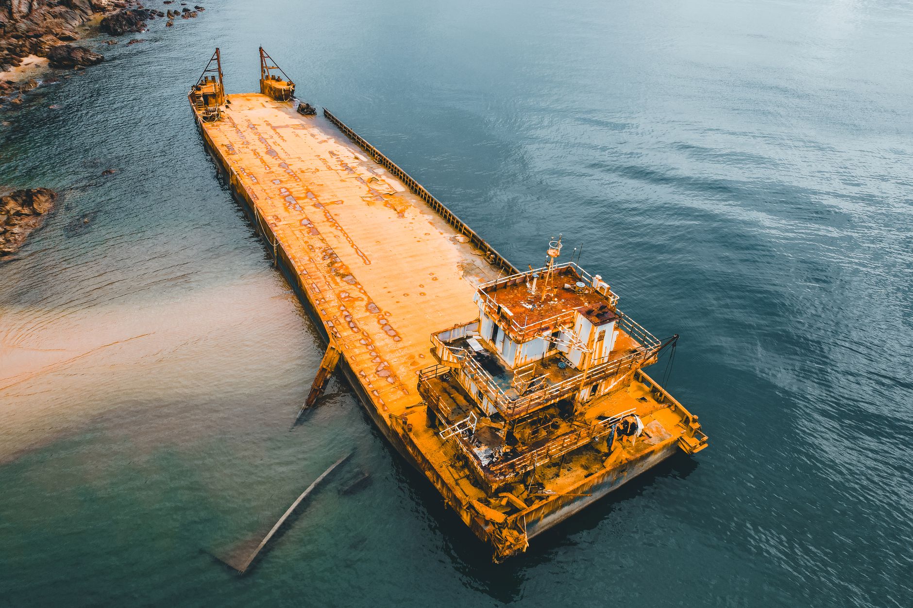 Shipwreck of MSC Elsa 3: Lakshadweep's Ecosystem Unscathed