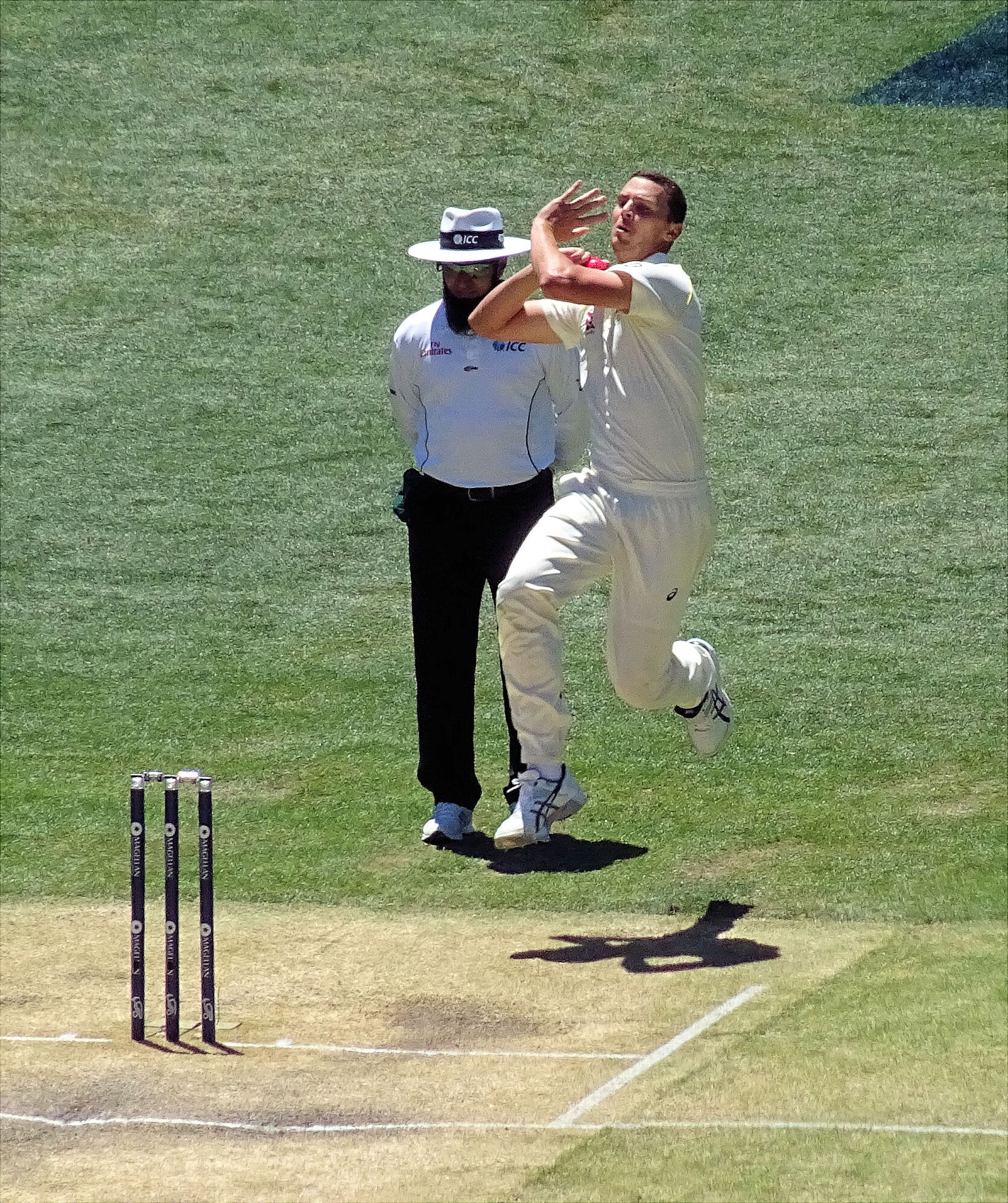Hazlewood Poised for Historic Test Milestone with Australia